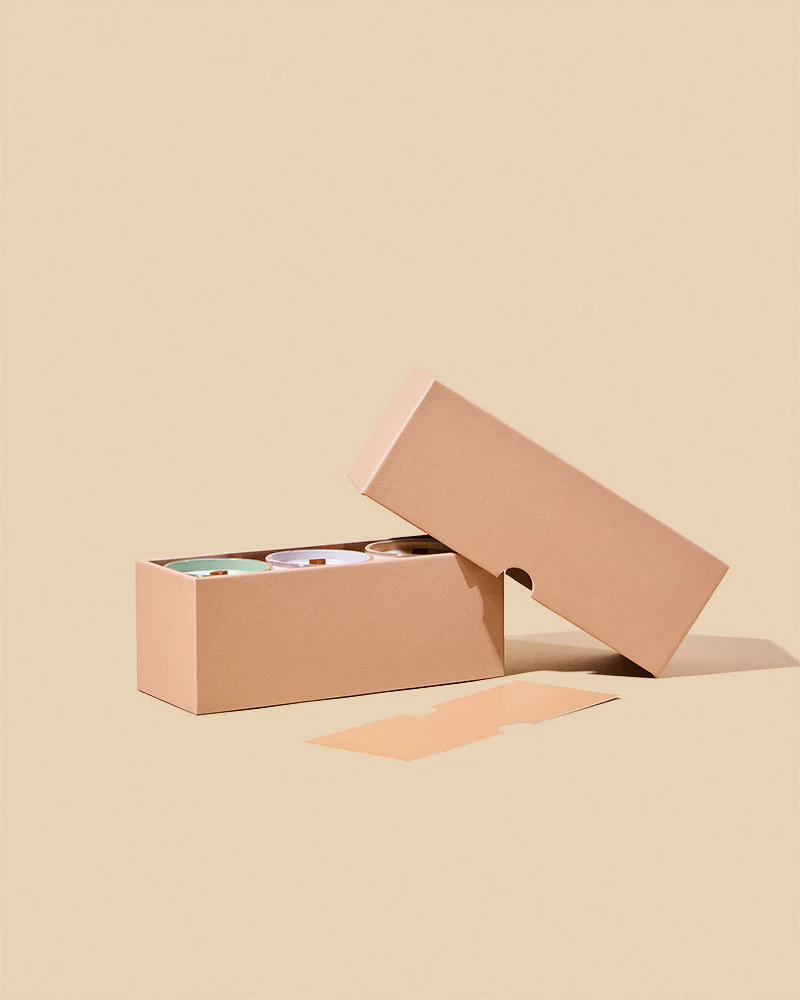 2.5oz luxe linen candle box - Image 4