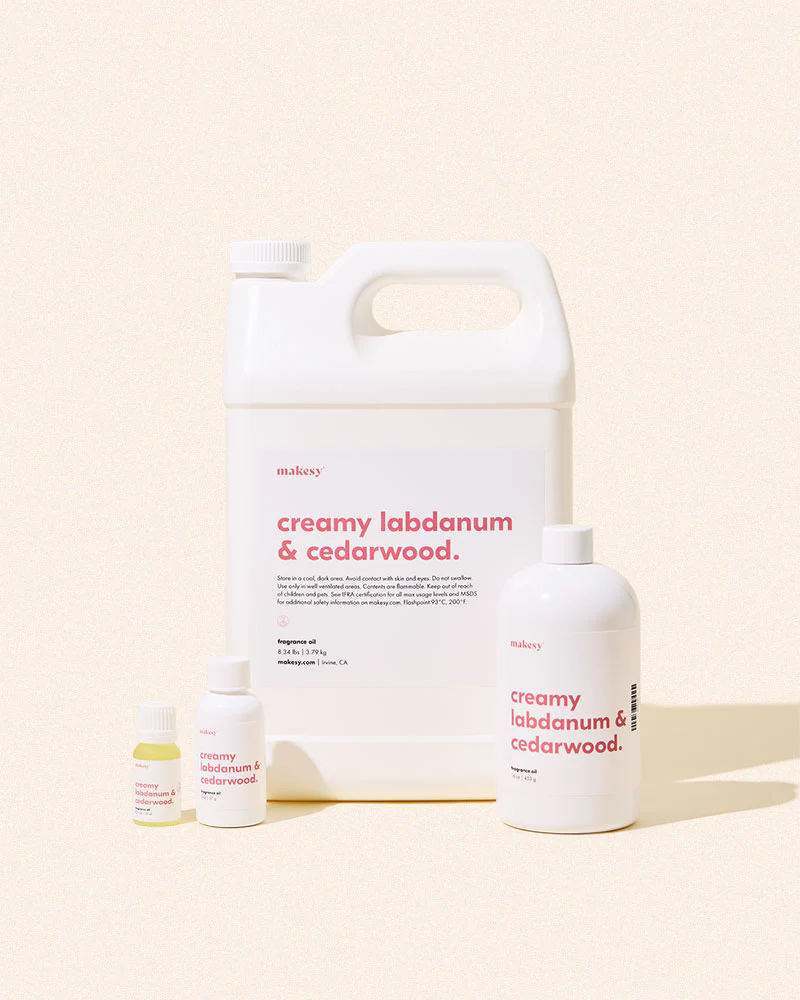 creamy labdanum & cedarwood™ fragrance oil - Image 3