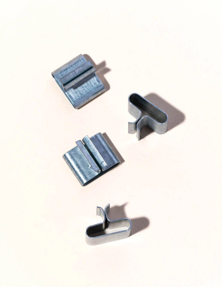 flat wood wick clips