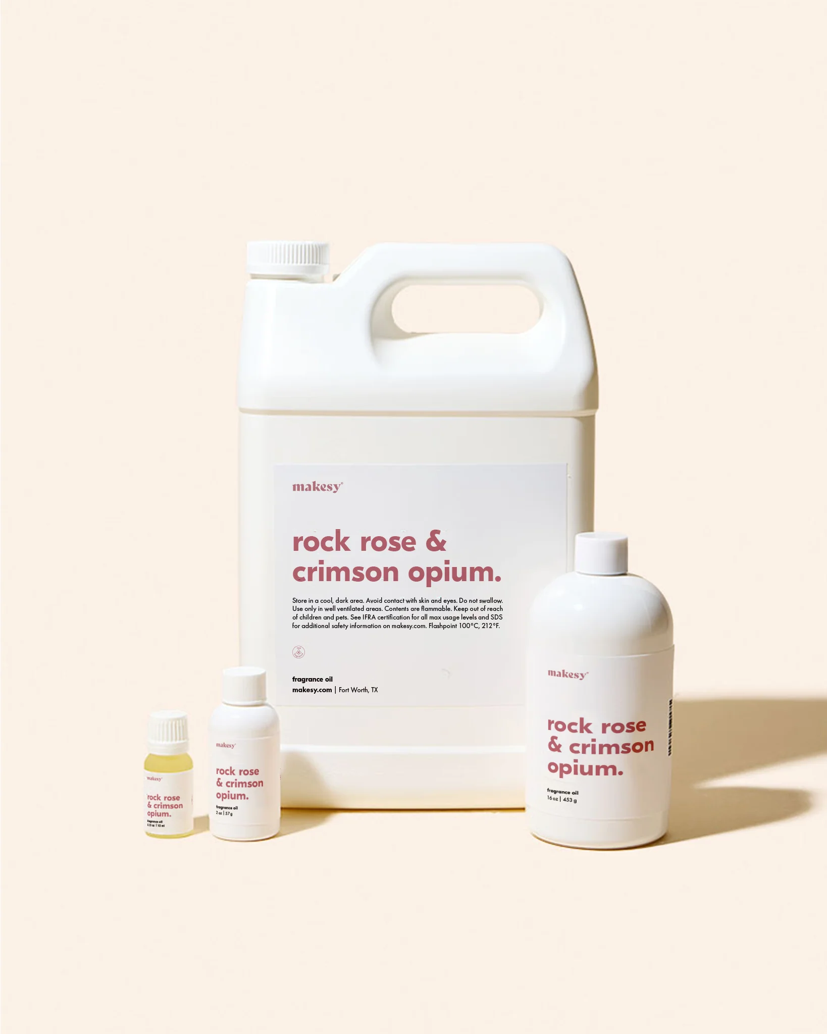 rock rose & crimson opium™ fragrance oil - Image 3