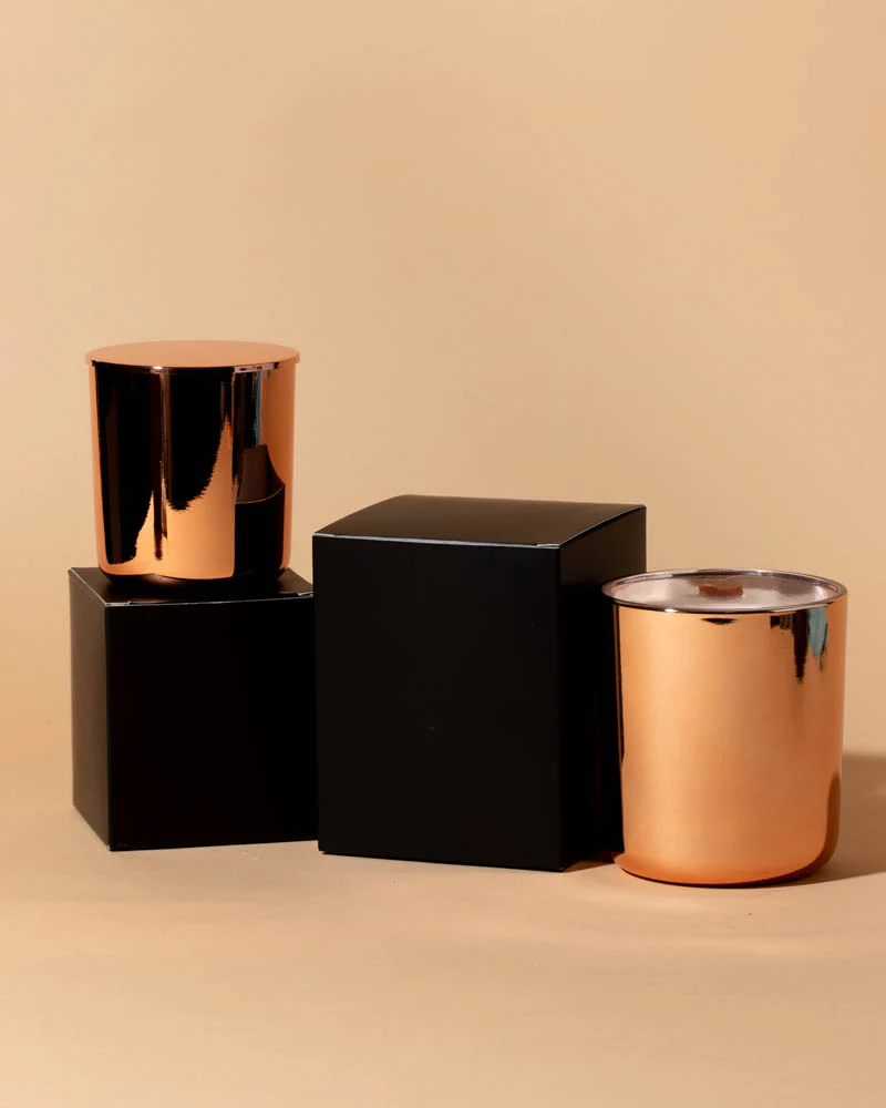 soft touch candle box - black - Image 2