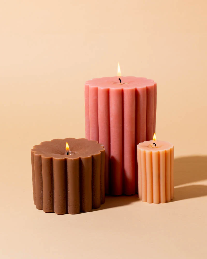 super silicone pillar mold - fluted - Image 2