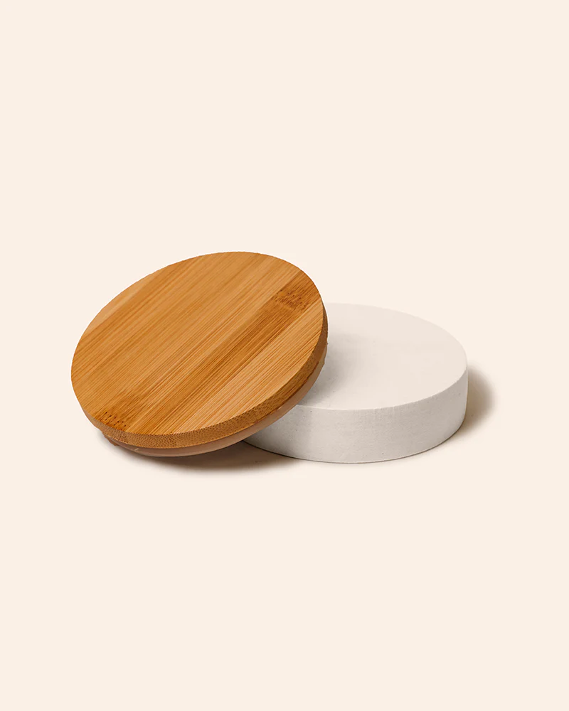 thick wood candle lid with gasket - Image 3