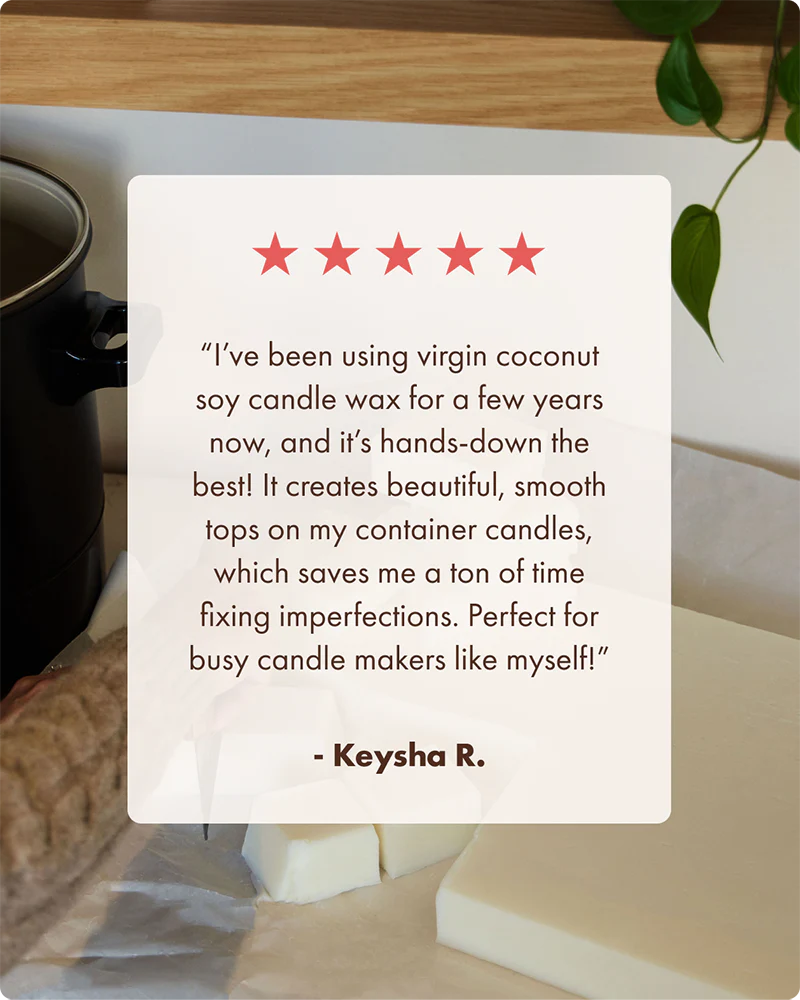 virgin coconut soy™ candle wax - Image 3